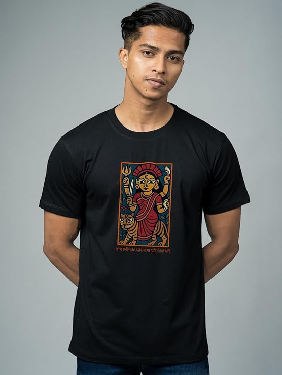 Cotton Durga Puja T-Shirt
